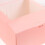 10Stk Mit Schleife Cupcakeboxen Kuchenbehälter 5
