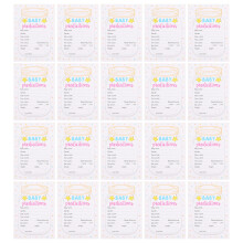 5 Sets Baby Shower Vorhersage- Und Ratschläge-Karten Für Babyspiele