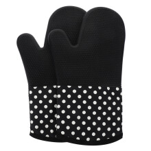 2Stück Rutschfeste Silikon-Isolierhandschuhe Hitzebeständig