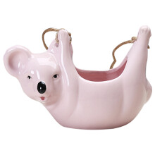 1St Keramik Koala Geformter Behälter Für Pink