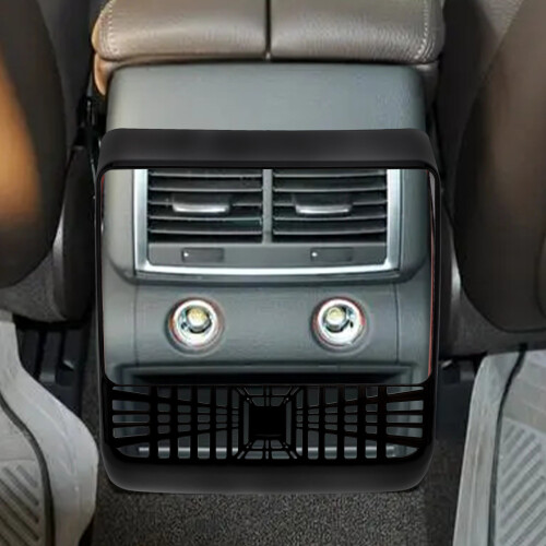 ABS Achterstoel Ventilatordeksel Zwart Auto Accessoire 2