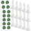 1Set Hydroponische Plantcup Wit Voor Zaailingen En 6