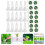 1Set Hydroponische Plantcup Wit Voor Zaailingen En 3