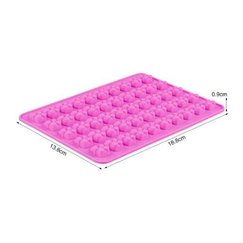 Dieren Siliconen Roze Voor DIY Chocolade En Snoep 2