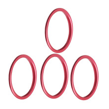 4St Aluminium Auto Vent Ring Set Airconditioning Interieur