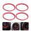 4St Aluminium Auto Vent Ring Set Airconditioning Interieur 2