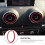 4St Aluminium Auto Vent Ring Set Airconditioning Interieur 9