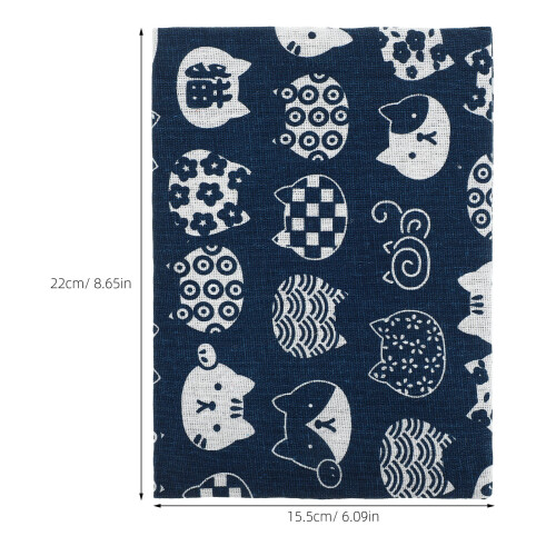 Washable Fabric Buchumschläge 2 Wiederverwendbar 1