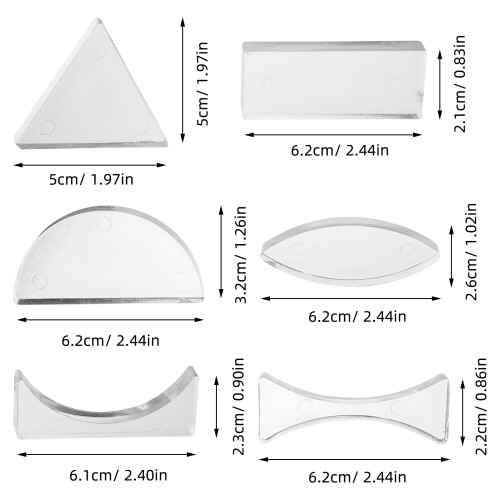 6Stück Optische Physik Lehrmittel Laborequipment 2
