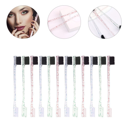 Generic 12Stk Schwämmchen Augenbrauenbürste Highlighter Harz 2