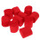 Geburtstagsparty Schleier 10 Papierschleier Rot 7