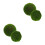4 Unidades Bola De Artificial Verde Para Decoración 4