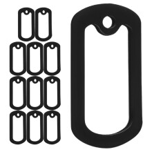 12 Herbruikbare Silicone Hondenpashouder Dempers Plaatjes