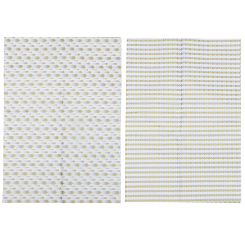 40 Hojas Papel Serie Con Puntos Y Para 2