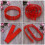 2 Unidades Mini 100cm X 5cm De Decoração Para 9