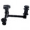 2 Unidades Braço Articulado 11 Polegadas Para Monitor, Câmera (Preto) 2
