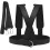 Tire Pulling Harness Trainer Leash, Adjustable Padded Shoulders, Resistance Training, Speed Agility Training 5
