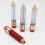 6Stück Leere Lippenstiftprobenbehälter Stiftförmig (5ml) 7