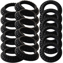 Worgeous Sicherungsring Lampe Schwarz Nylon 50