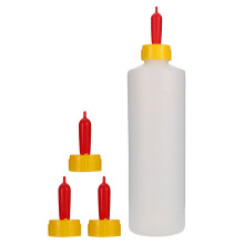 Set Ziegen-Nuckelflasche Mit Wiederverwendbare Milchflasche