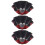 3Stk Eier- -Form Kohlenstoffstahl Antihaft Kuchenform 8