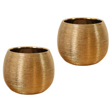 2Stk Geschliffener Runder Blumentopf Keramik Esszimmertisch Keramik