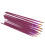 12 Runde Spitze Nylon Haarbürsten Set Lila 4
