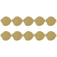 10 Blatt Haushalts Slimming Aufkleber Leere Pflaster