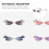Wing Womens Sonnenbrille Mit Einzigartigem Design 10