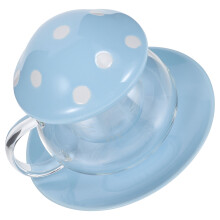 Mushroom Glasbecher, Teetasse, Niedliche Tasse, Isolierte Tasse