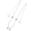1pair White Bra Strap Holder Replacement For Strapless Dresses 1