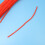 100Stk Plüschstäbe Flockstäbchen Für Basteln Und Bildung (Orange) 7