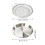 1 Set Brat Abtropf Grillplatte Aus 2