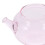 Pink Glass Tea Kettle Comfortable Handle Loose Leaf Tea Pot 7