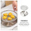 1 Set Brat Abtropf Grillplatte Aus 8