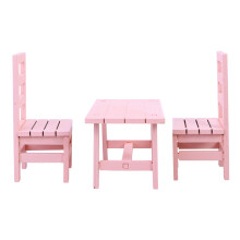 3 Piezas Mini Sillas Madera Vintage Para Manualidades Y Decoración