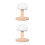 Piastra In 2 Pezzi Con Base Rotonda 7