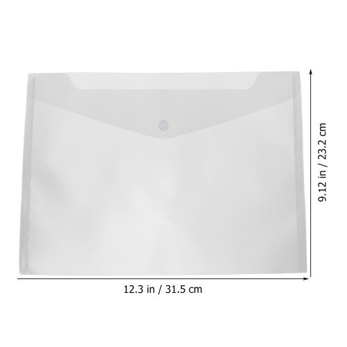 1 10er Pack A4 Aktenhüllen Transparent 1