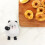 Cartoon Panda Dippsaucenplatte Keramik Mit Besteckhalter 4