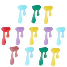 18 Pezzi Segnalibri A In E Silicone Per Vino