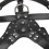 Spike Studded Pu Dog Harness For Pitbull Terrier (Black) 6
