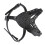Spike Studded Pu Dog Harness For Pitbull Terrier (Black) 2