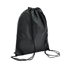Drawstring Backpack Unisex Gym Bag Sports Bag For Swimming Soccer Beach Gear Black