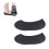 1Pair Black Gel Ankle Socks Moisturizing Soft Low-Cut Foot Protectors 8