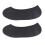 1Pair Black Gel Ankle Socks Moisturizing Soft Low-Cut Foot Protectors 4