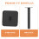 Multifunctionele Headset Stand Met Telefoonhouder Zwart 11