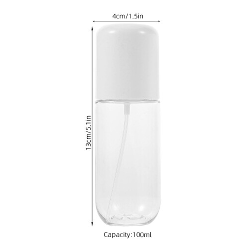 2 Unidades Botella Pulverizadora Plástico 100 Ml Para Cuidado 1