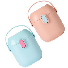 2 Gesloten Dispenser Melkpoeder, Roze
