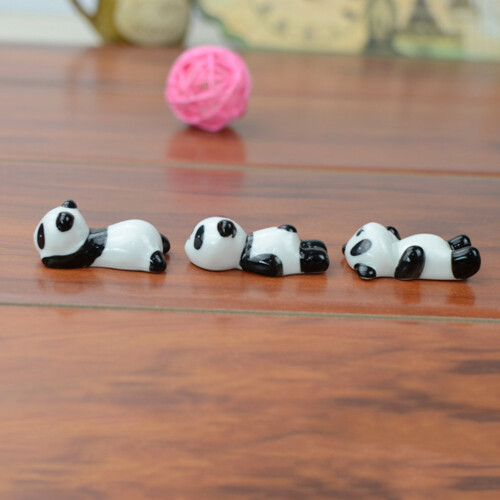 Cute Panda Keramische Eetstokjeshouder Set 3 Stuks 2