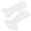 2 Kant Vingerloze Handschoenen Bruid 1